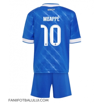 Real Madrid Kylian Mbappe #10 Echipament de Fotbal Replică 2025-26 Copii Treilea (+ Șorturi)
